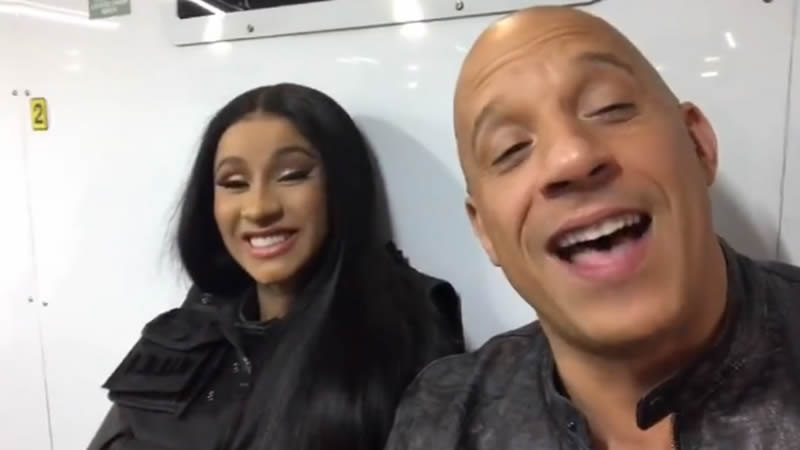  Cardi B Says She Was ‘Scared’ To Work With Vin Diesel On F9