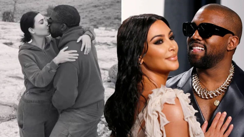  Kanye West Shared a Photo Kissing Kim Kardashian After Declaring His Desire for Her Return