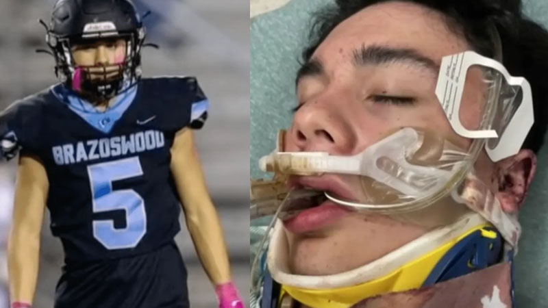  A 16-year-old high school football player was beaten in what his family called a ‘bizarre’ and ‘heinous’ act