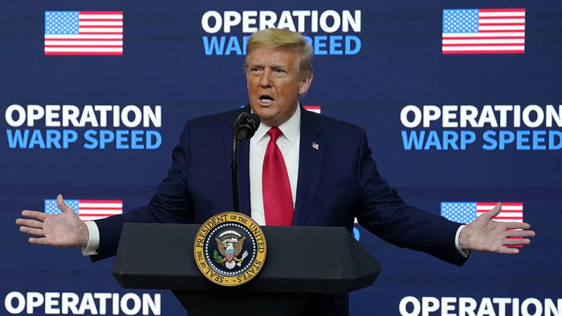  ‘You’re Protected’: Trump Touts Efficacy of COVID-19 Vaccines in Preventing Death, Hospitalization