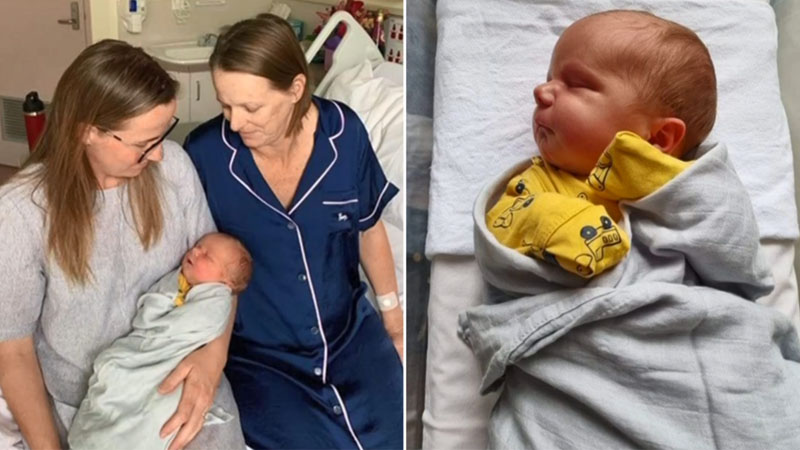  Tasmanian woman gives birth to her own grandchild