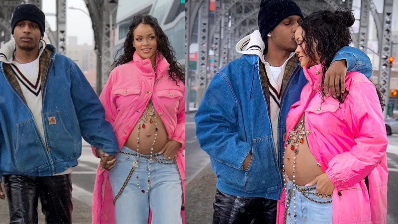  Rihanna to Marry A$AP Rocky After Their Baby is Born, Report Says
