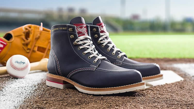  Wolverine and Rawlings Team Up to Create a Baseball Inspired Boot