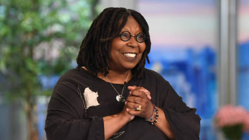  Make no mistake: Whoopi Goldberg is prepared to take on a shark in a battle of wits and survival