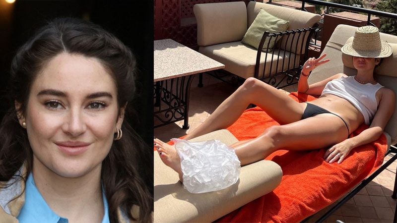  Shailene Woodley Shows Injury While Traveling to Morocco