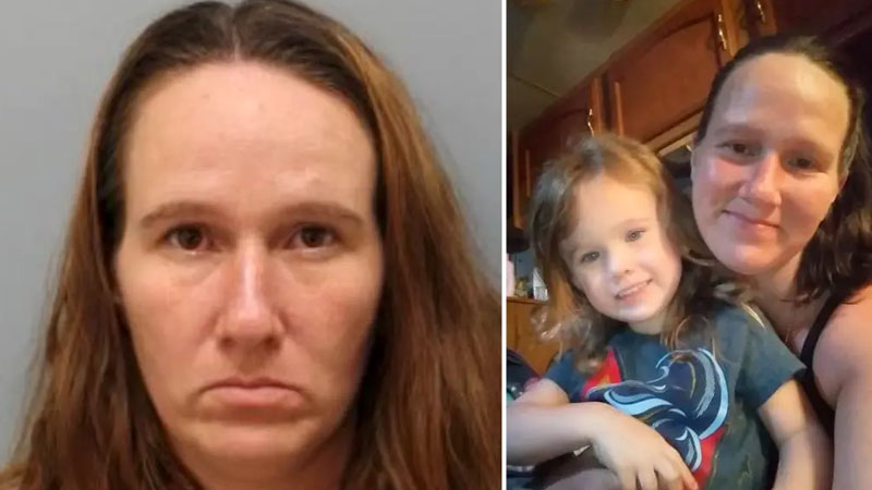  Texas Mother accused of strangling her 5-year-old daughter, who begged for her life during the attack