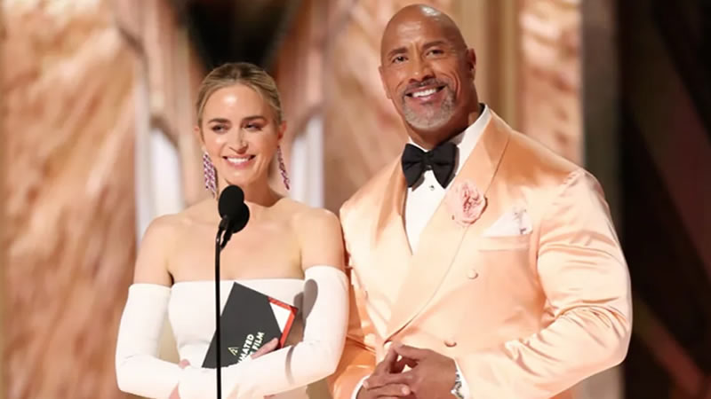  Emily Blunt Laughs throughout Rock’s Oscars Interview After He Calls Her Out