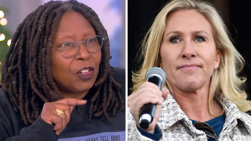  Whoopi Goldberg Tears Up Her Notes While Going In On Marjorie Taylor Greene: ‘You Don’t Have To Watch It — I Did Not’