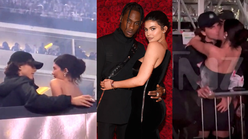  Kylie Jenner ‘staging’ PDA with Timothee Chalamet to snub ex Travis Scott