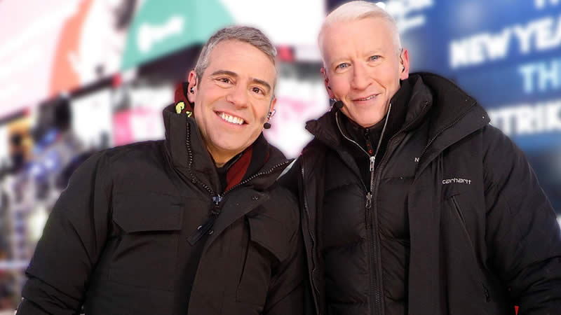  Andy Cohen and Anderson Cooper Revive On-Air Toasts with Alcohol for CNN’s 2024 New Year Celebration