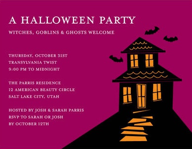 Halloween Invitation