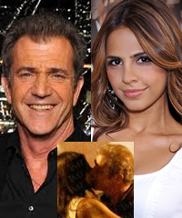 mel gibson dates azita ghanizada with judah maccabee on mind