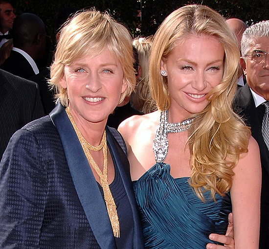 Ellen DeGeneres and Portia de Rossi