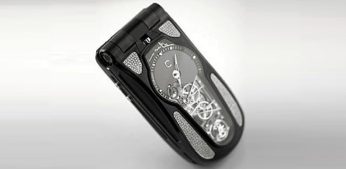 Worlds First Diamond Studded Watch Phone