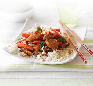 Honey and Soy Chicken with Cashews Recipe