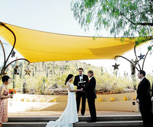 Colorful Desert Wedding