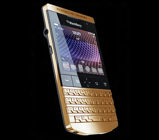 Porsche Design Gold Plated BlackBerry