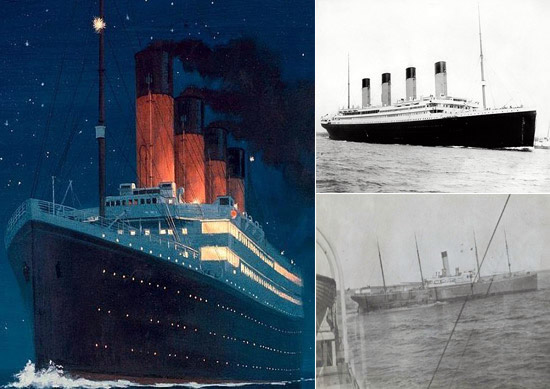 Rare pictures of the Titanic