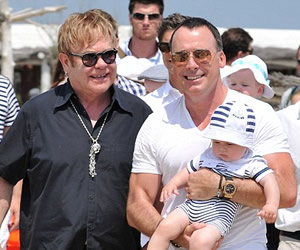 Elton John and David Furnish