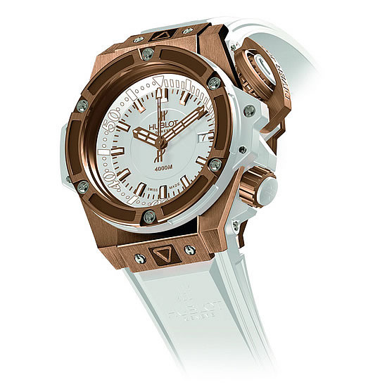 Hublot Oceanographic 4000 King Gold White