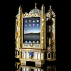  The ornate iPad Dock is fit for Royalty