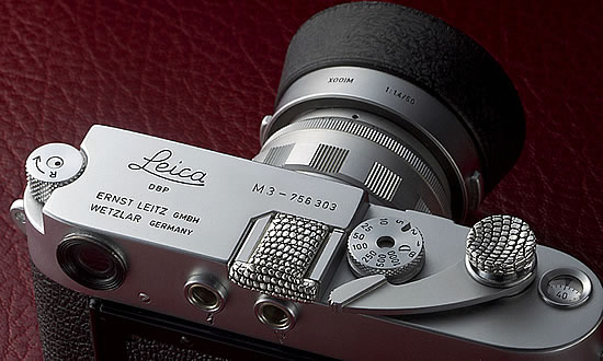 Leica Camera Enhanced with Customizable Jewelry