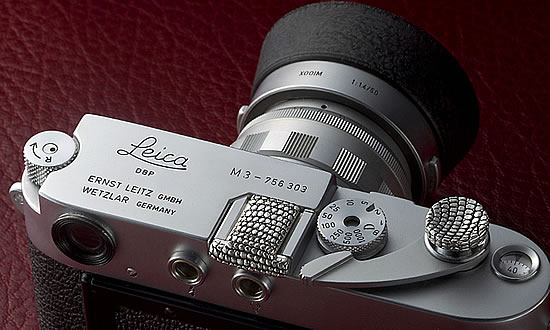 Leica Camera Enhanced with Customizable Jewelry