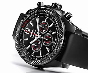 Barnato Bentley 42 Midnight Carbon Watch