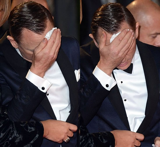 Daniel Craig Shaken and Stirred at Skyfall Premiere