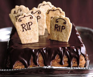 Graveyard Cake