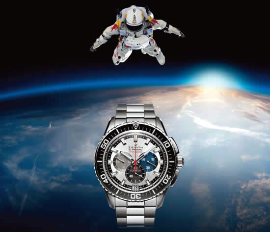 Zenith El Primero Stratos Flyback Striking 10th Chronograph Pictures