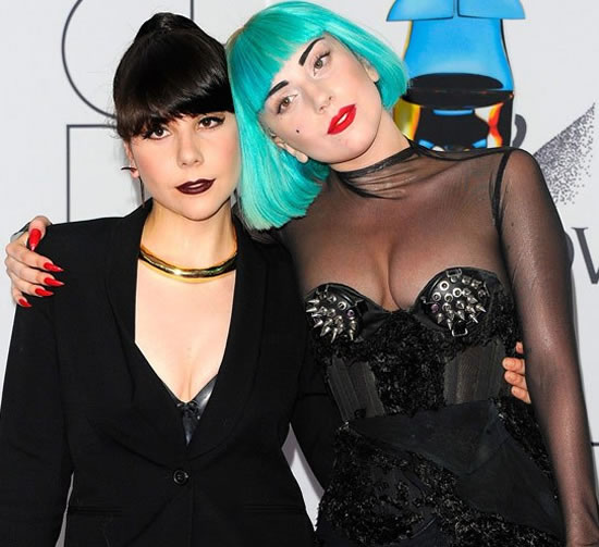 Lady Gaga and Natali Germanotta