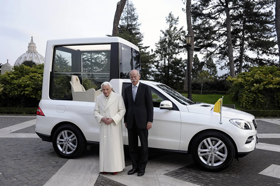 The Popemobile