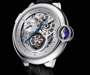 Cartier Ballon Bleu Tourbillon with a Double Jumping second time Zone unveiled