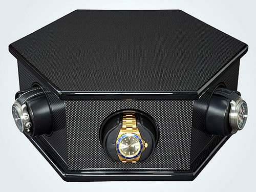 Orbita Carolo Watch Winder is based on a Carousel Design