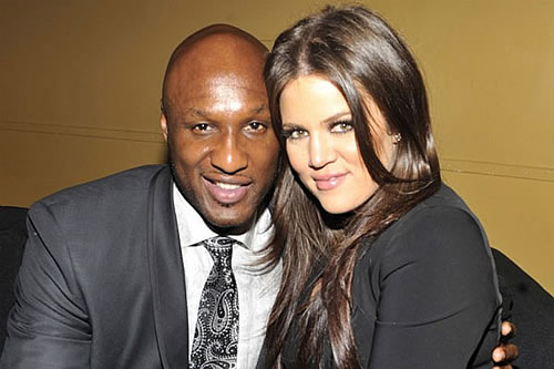 Khloe Kardashian and Lamar Odom