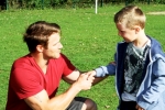 Jessie Pavelka give training to cute boy