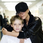 Victoria Beckham Keen with Sons