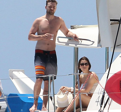 Timberlake and Jessica 