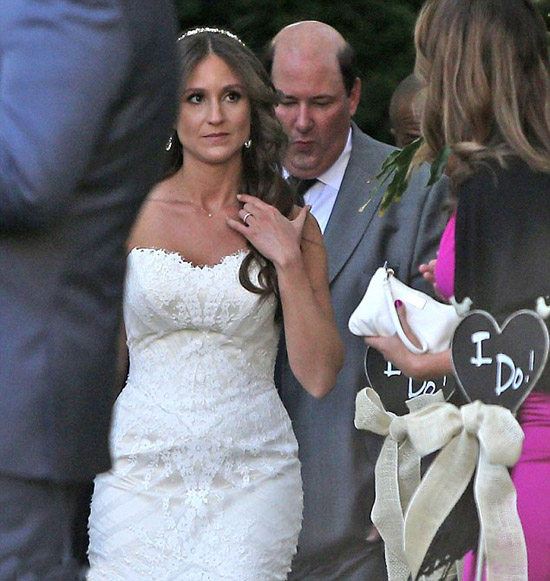 Celeste Ackelson and Brian Baumgartner