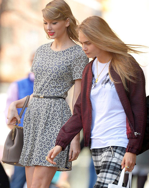 Taylor Swift and Cara Delevingne photos