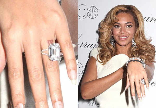 Beyonce wedding ring