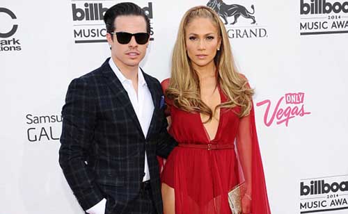 Casper Smart and Jennifer Lopez