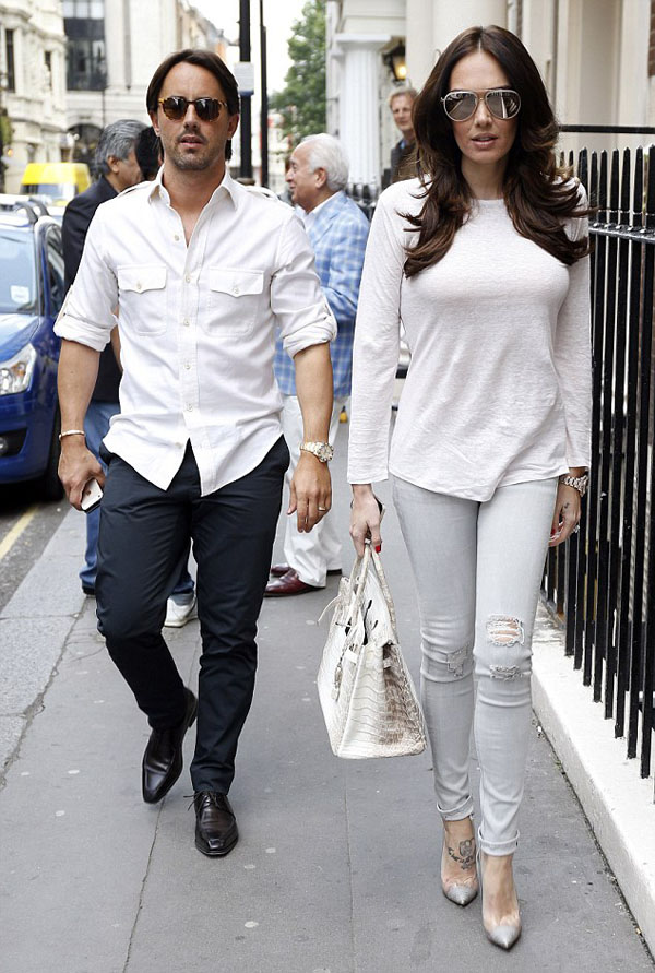 Jay Rutland and Tamara Ecclestone