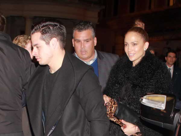 Casper Smart and Jennifer