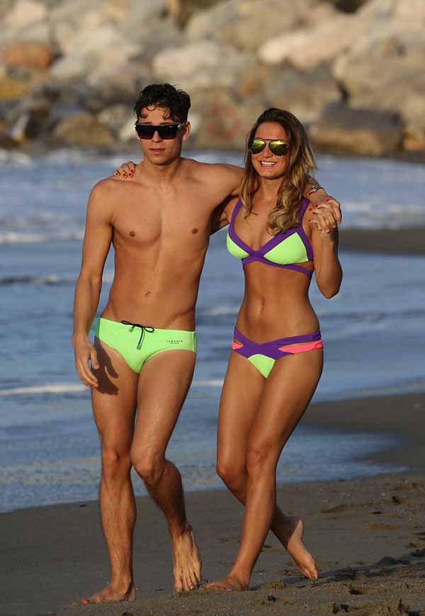 Joey Essex and Sam Faiers