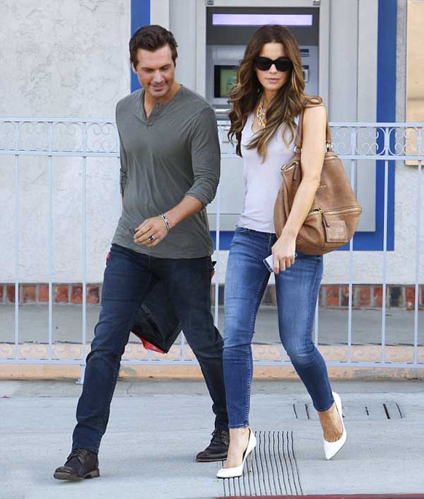 Len Wiseman and Kate Beckinsales