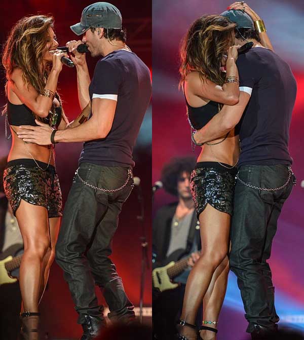 Nicole Scherzinger and Enrique Iglesias