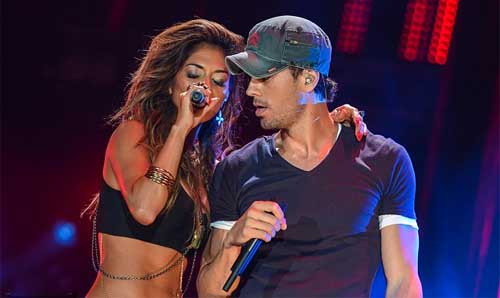 Nicole Scherzinger and Enrique Iglesias