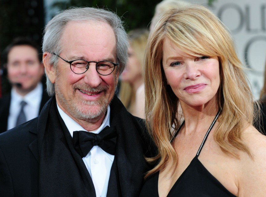 Steven Spielberg and Kate Capshaw